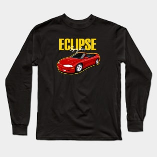 Eclipse Spyder Red Candy JDM Classic Long Sleeve T-Shirt